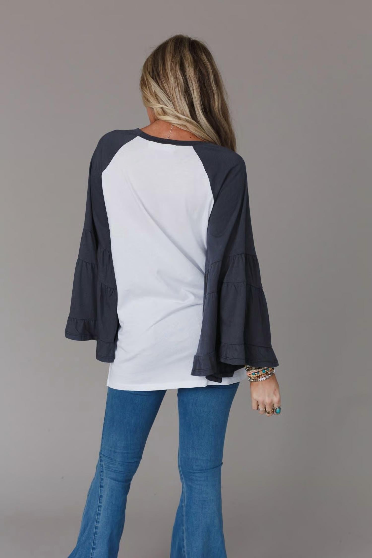 Lamade - Baseball Bell Sleeve Tee