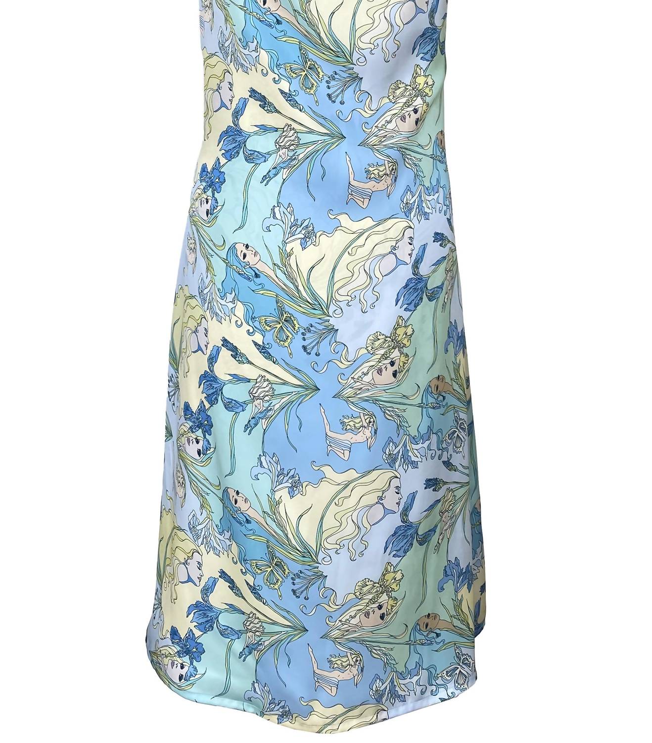 Candice Held - Helena Reversible Satin Midi Slip Dress