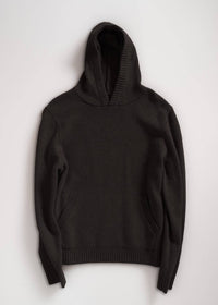 Iron & Resin Men's Hub Hoodie in heather black - men's shirt