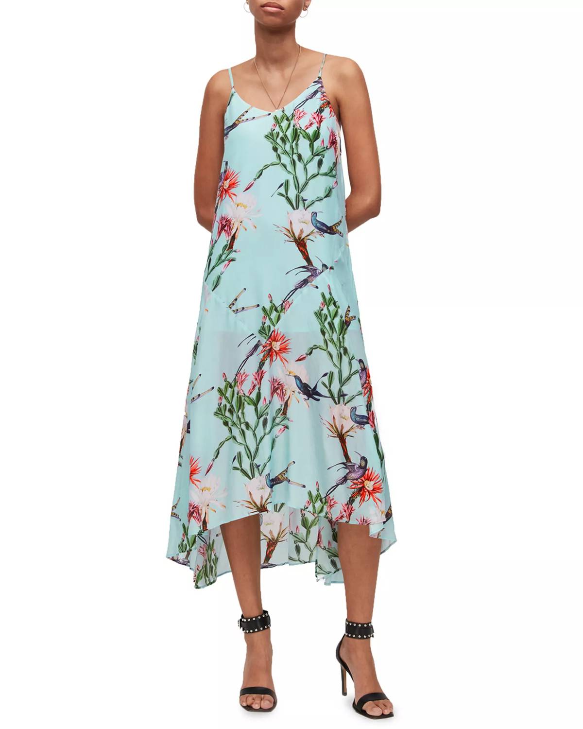 Allsaints - Essey Senja Sleeveless Hi-low Dress