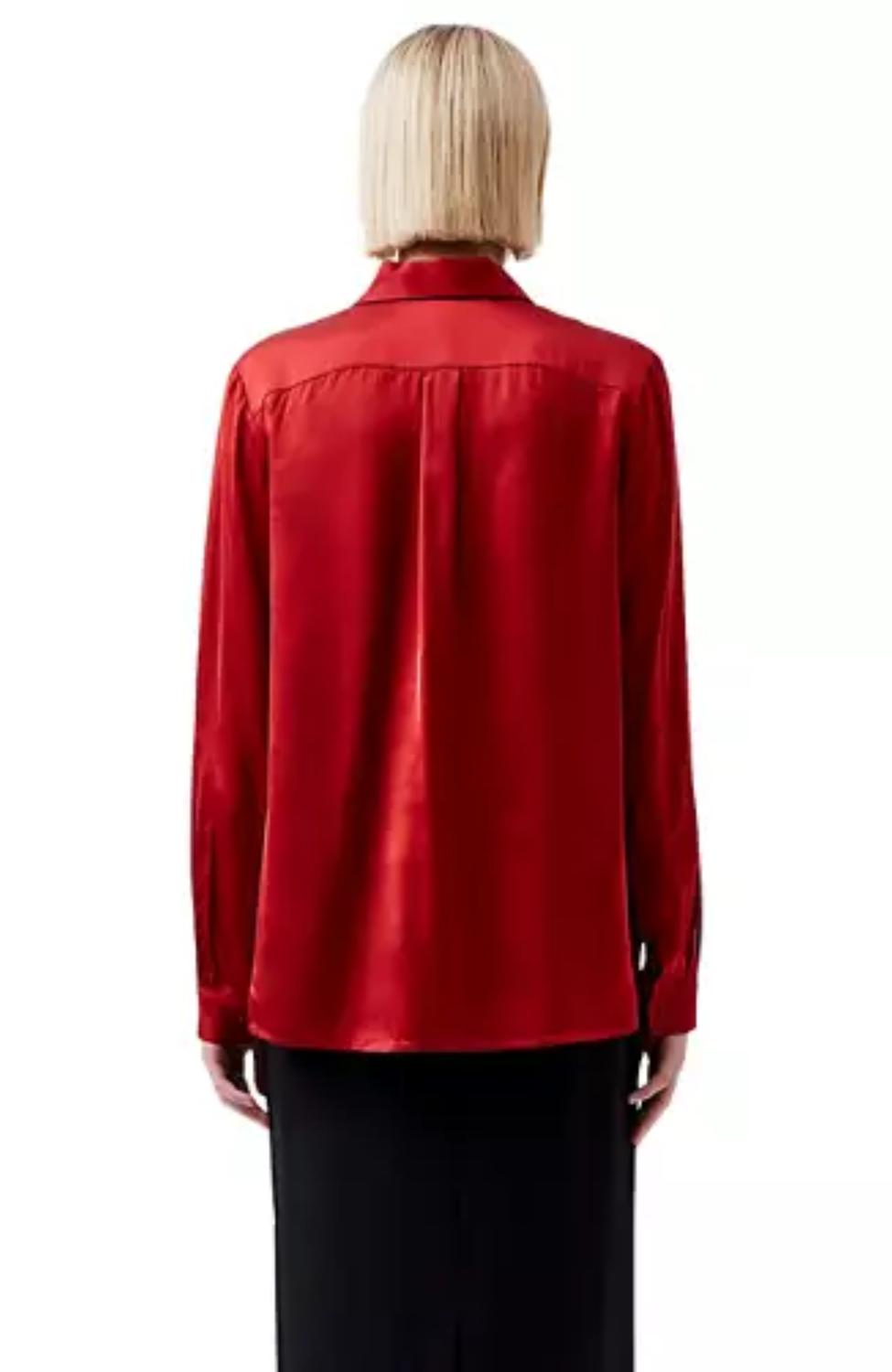 French Connection - Ennis Satin Button Down Shirt
