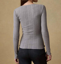 Faherty - Paradise Pointelle Henley Top