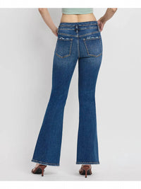 Lovervet - Western Star Flare Leg Denim Jeans