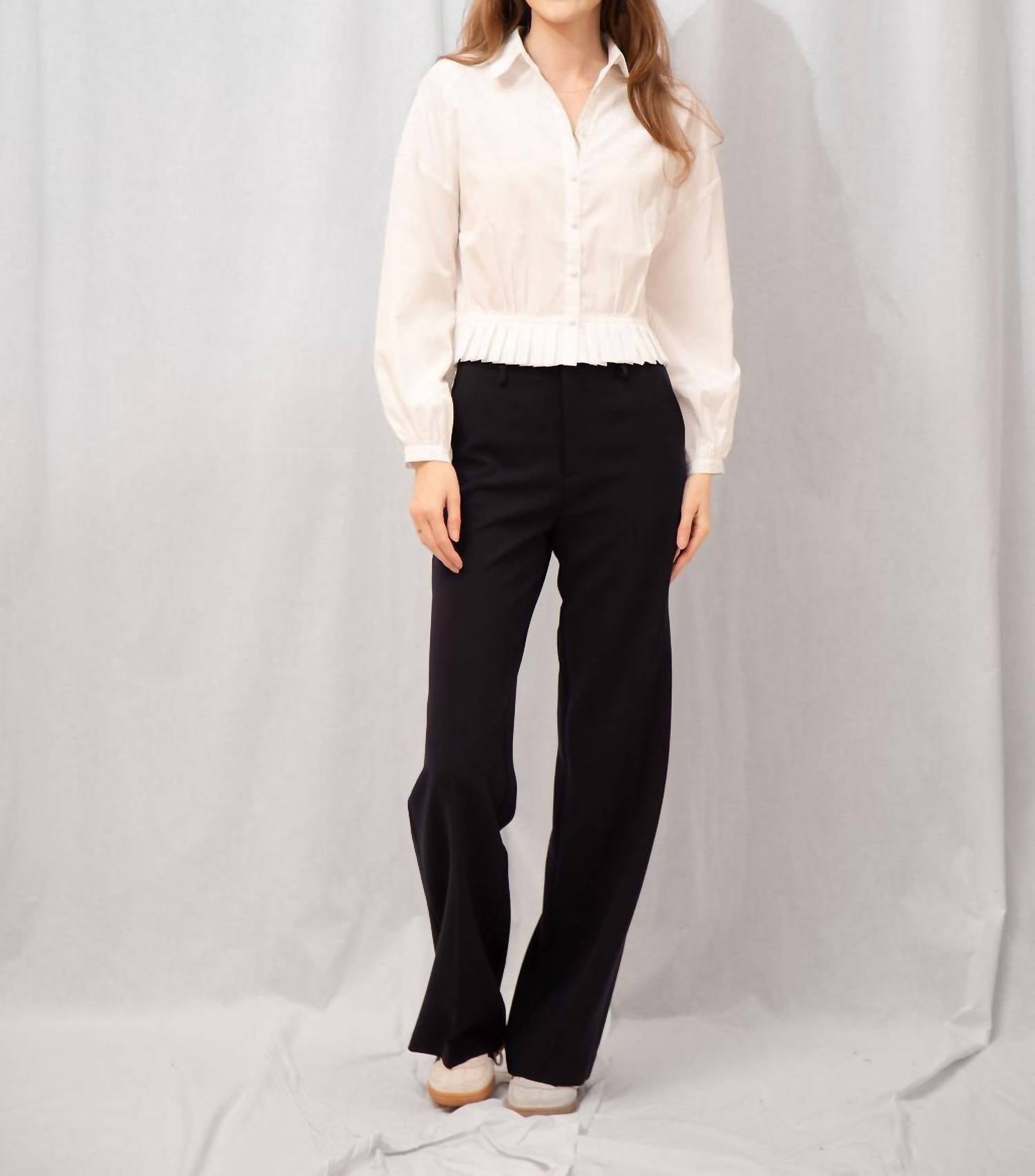 Elle Grey - Tessa Button Up Shirt