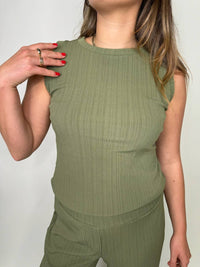 Phie Collective - Knit Short Sleeve Top
