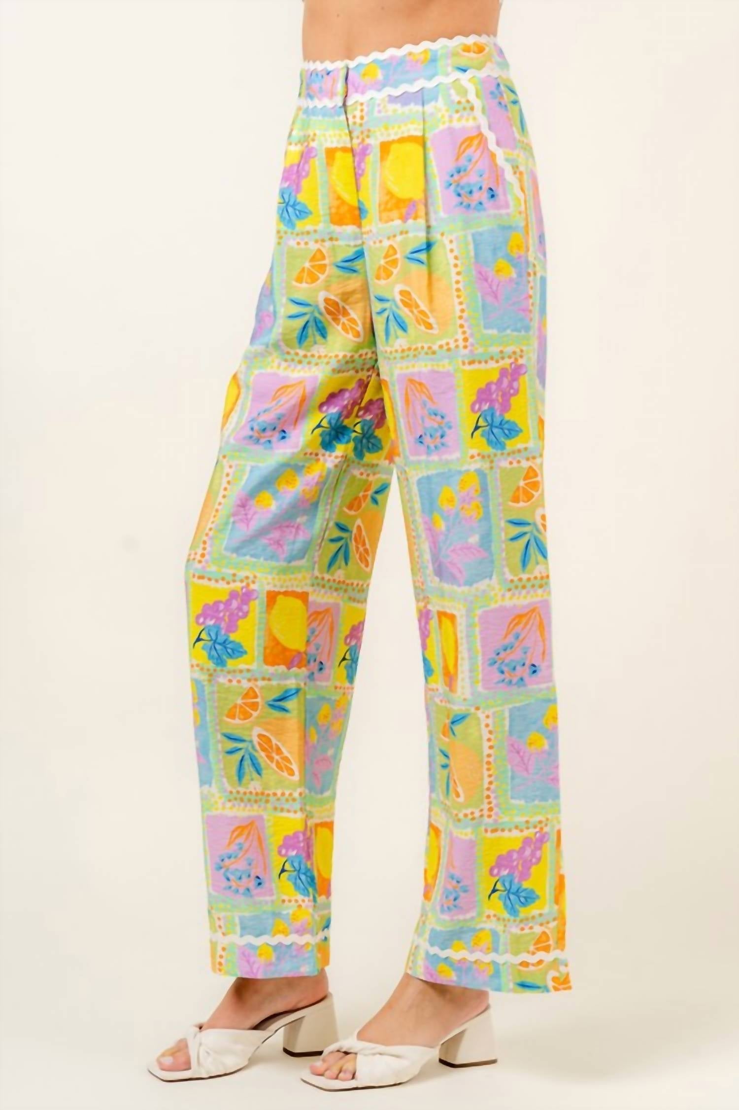 Fore Collection - Citrus Garden Pants