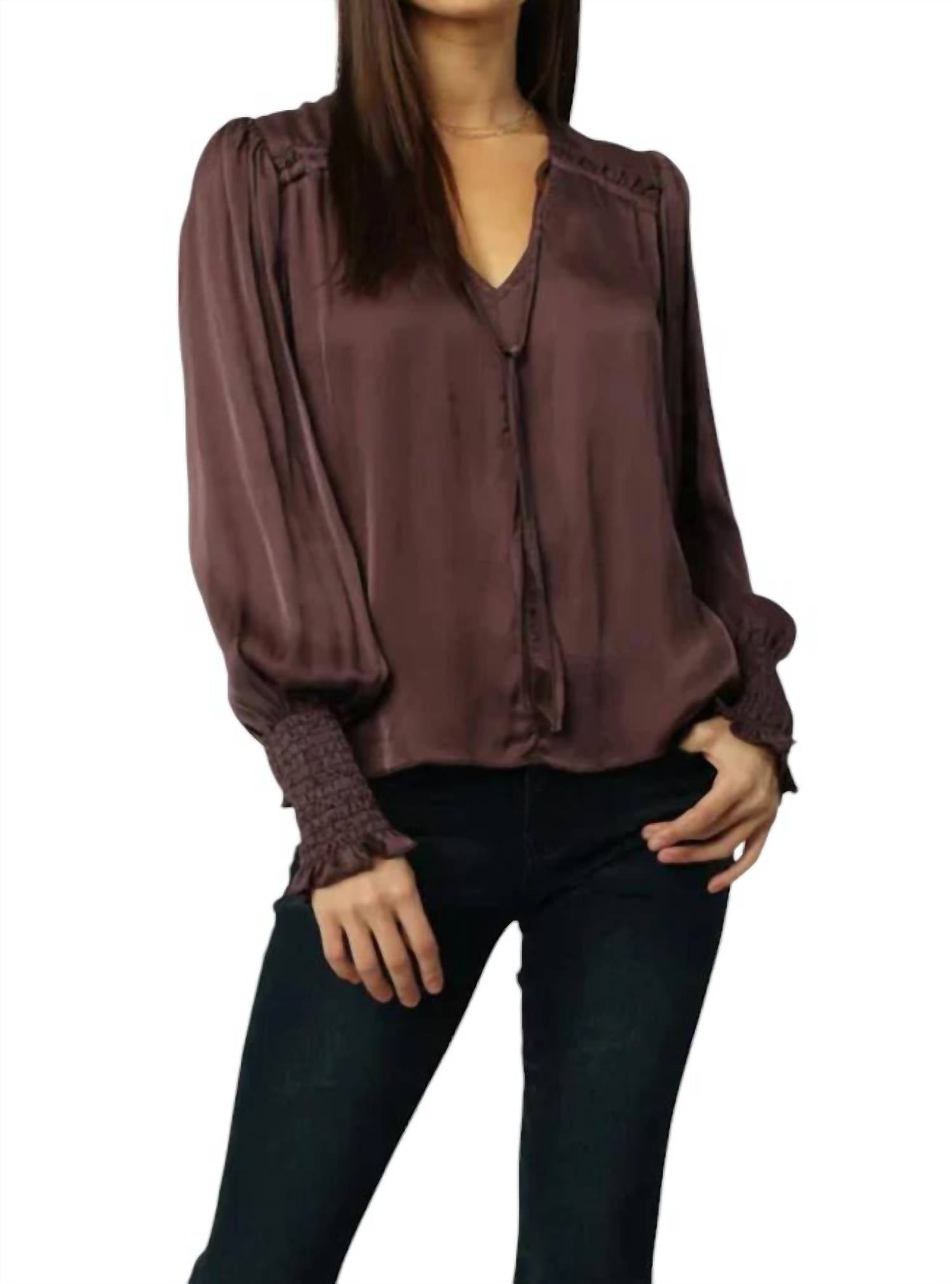 Dear John Denim - Amelia V Neck Blouse