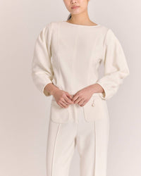 Cartolina Nantucket - Neely Boatneck Top