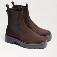Sam Edelman Women's Laguna Chelsea Boots in dark brownstone suede - women's shoe