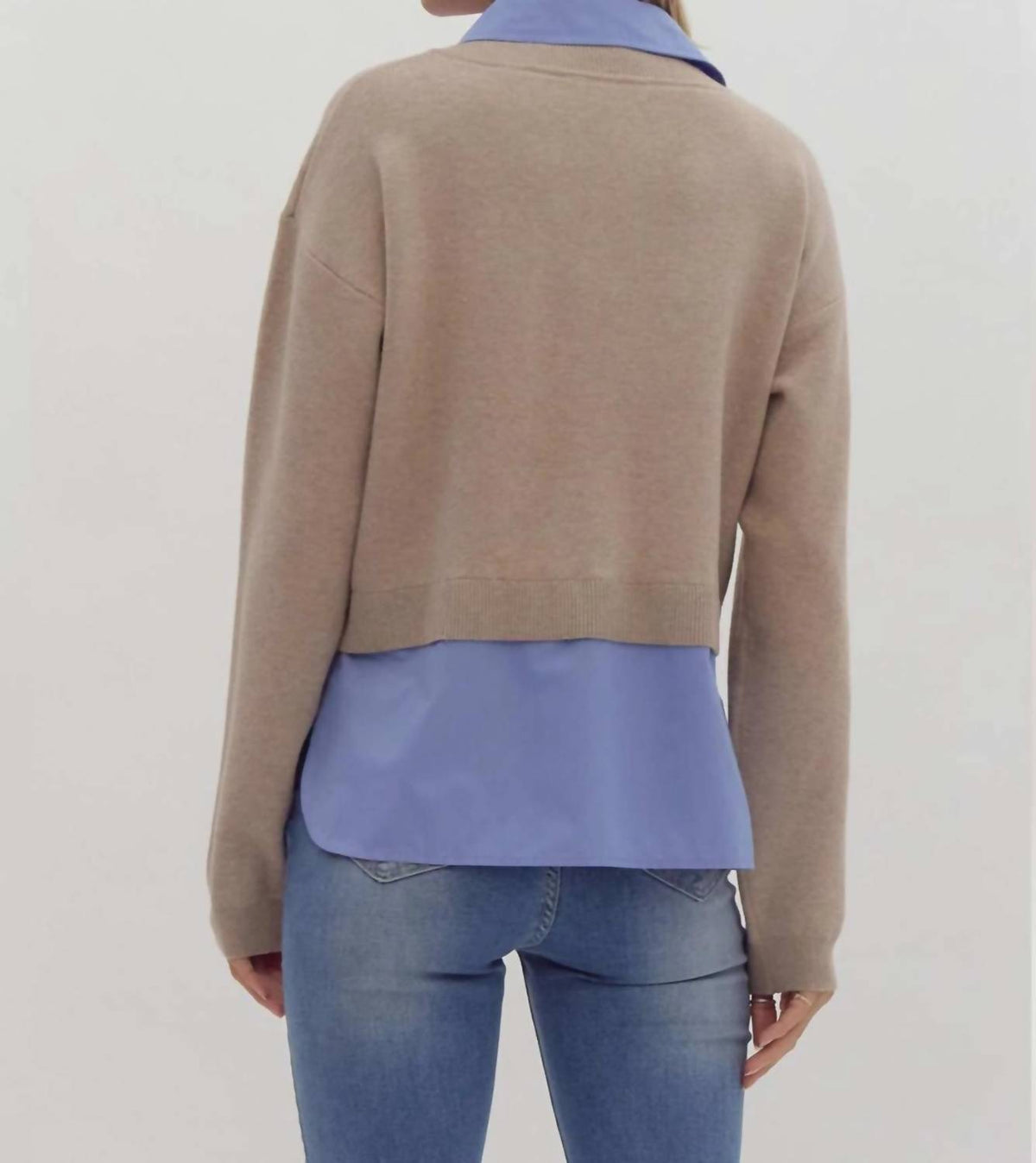 Entro - Trim Twofer Shirt