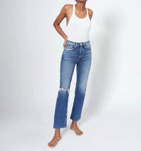 Re/Done - Comfort Stretch Ultra High Rise Stove Pipe Jeans