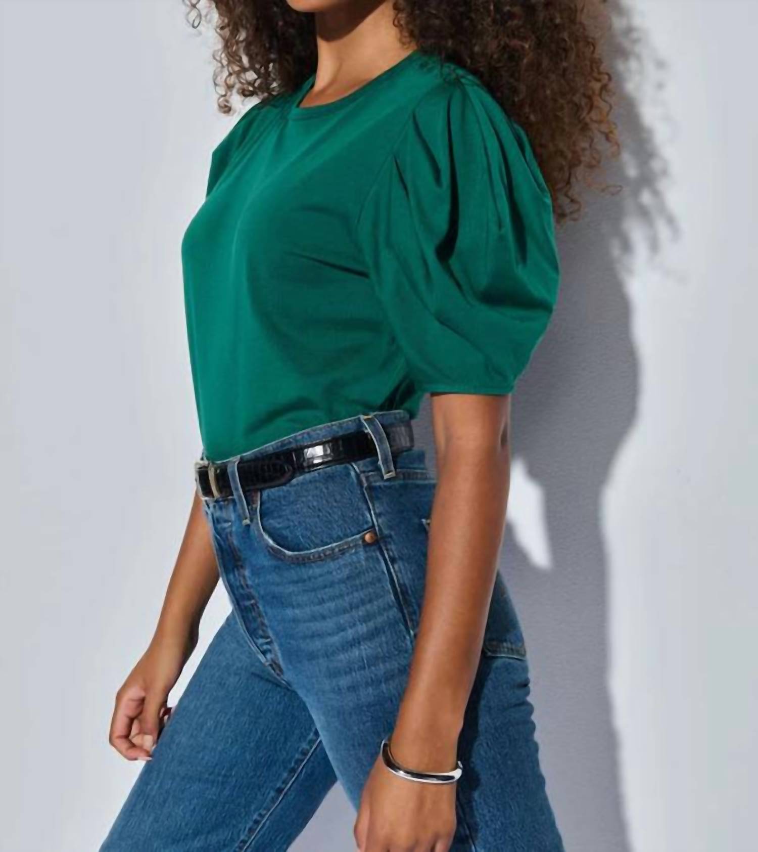 Nation Ltd - Alicia Puff Sleeve Top