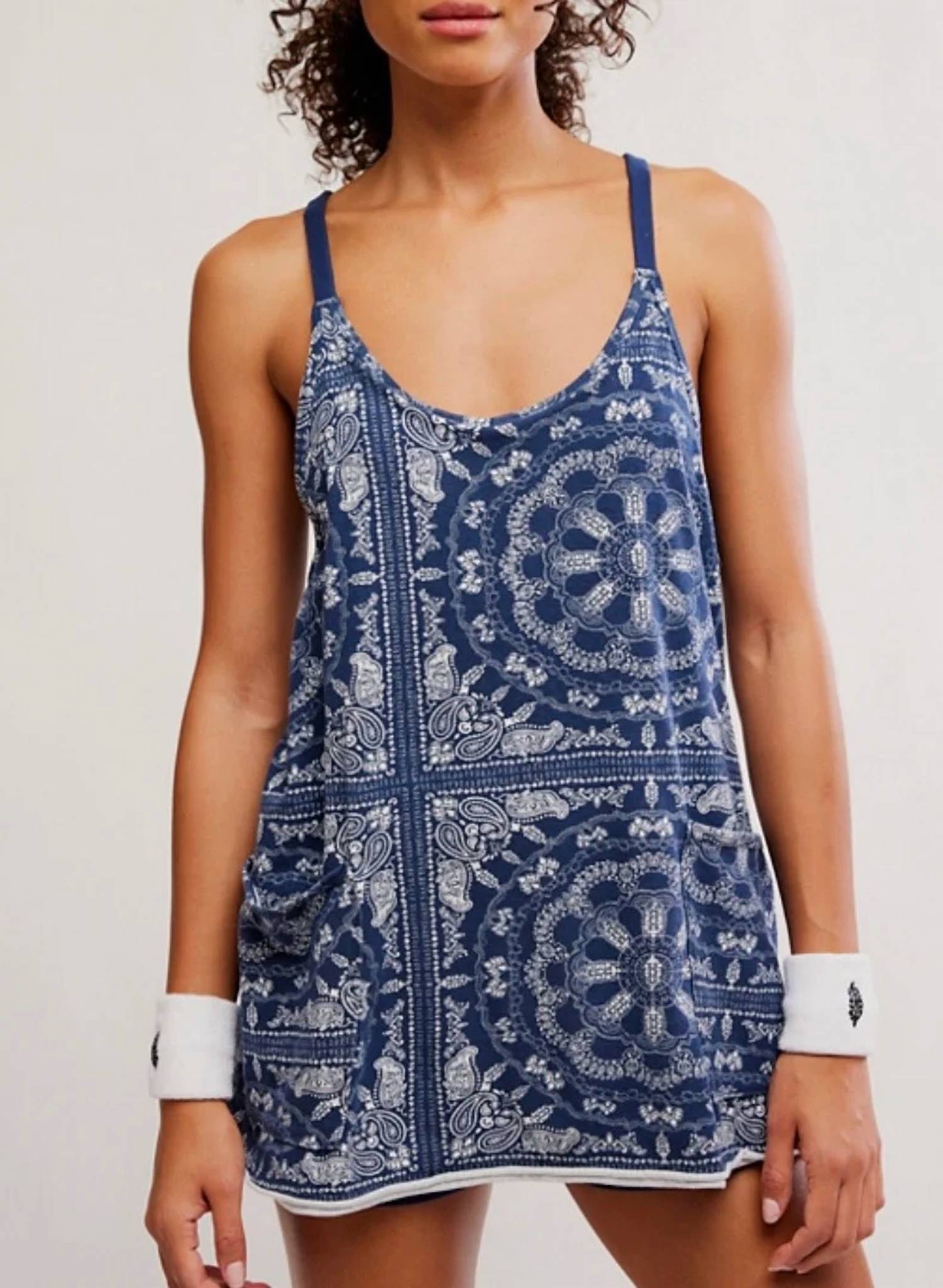 Free People - Hot Shot Mini Printed Dress