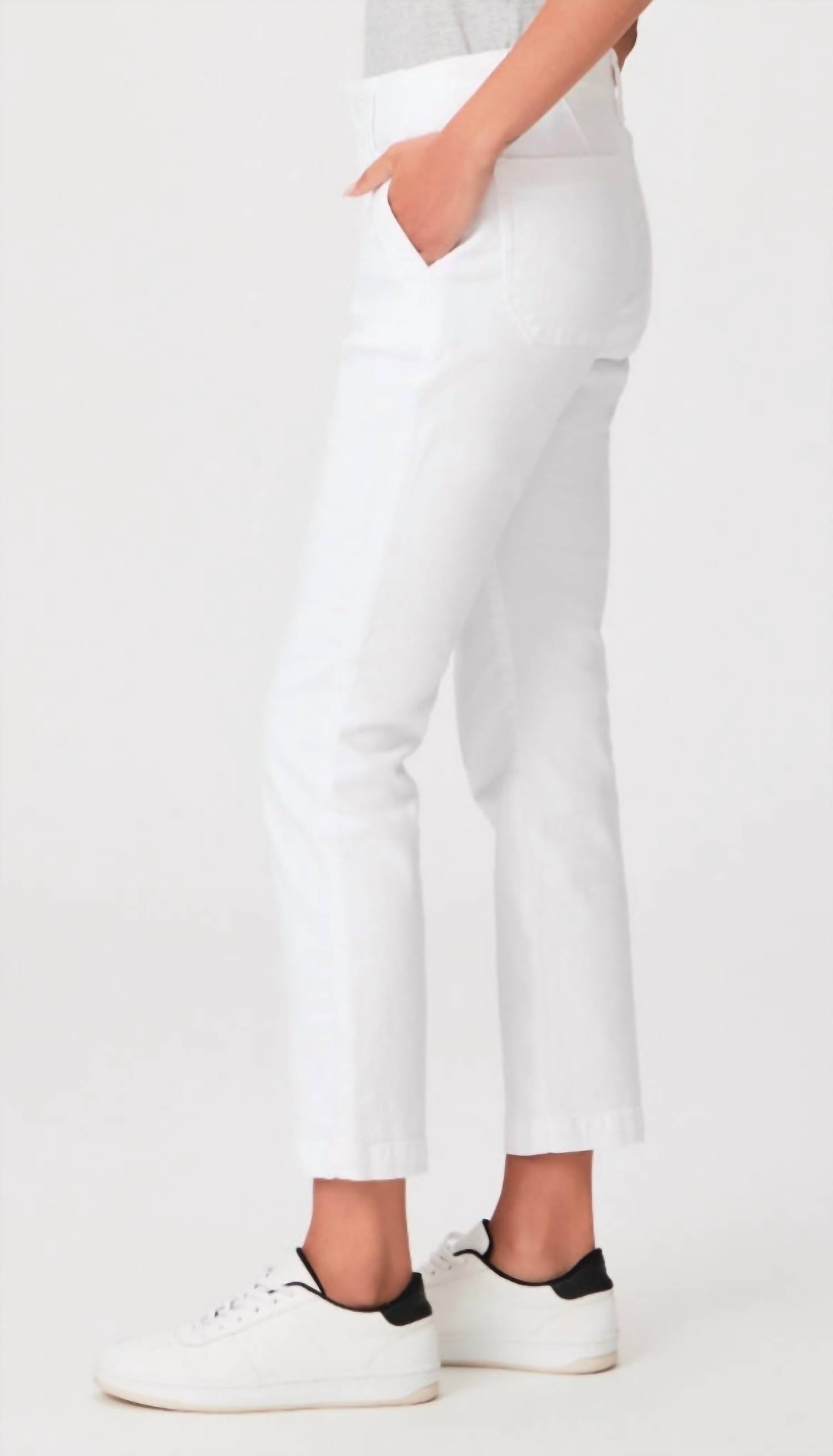 Paige - Mayslie Ankle Straight Jeans