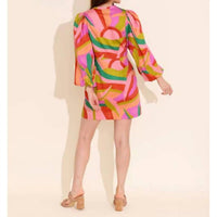 Alden Adair Athena Dress Daybreak Dress in multi - women's dress - alternate view