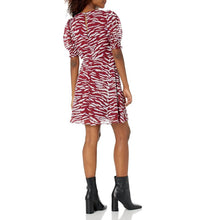Vince Camuto - Print Blouson Mini Dress