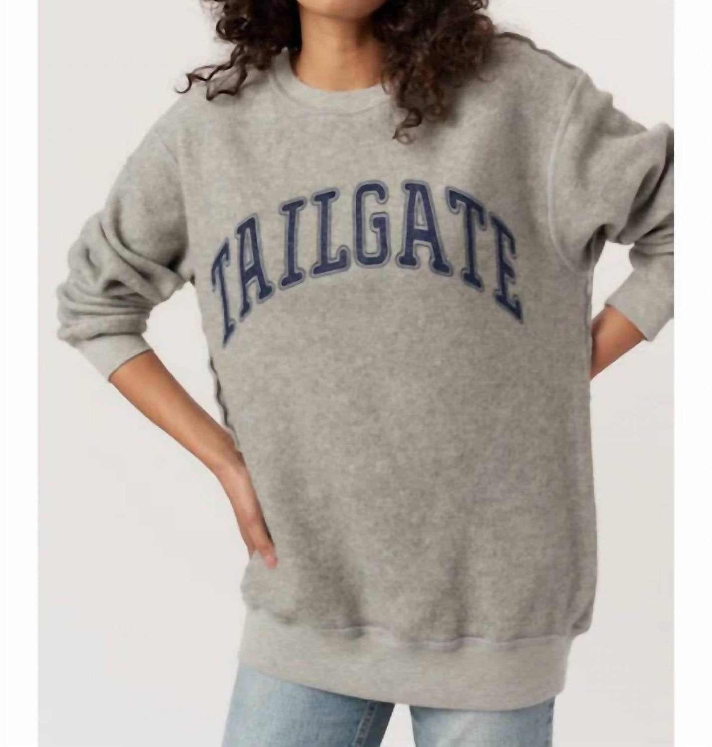 Project Social T - Touchdown/tailgate Reversible Sweatshirt
