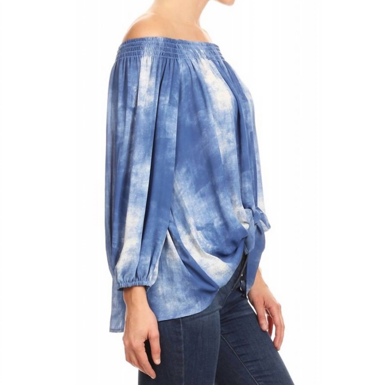 Ariella - Tie Front Tunic Top