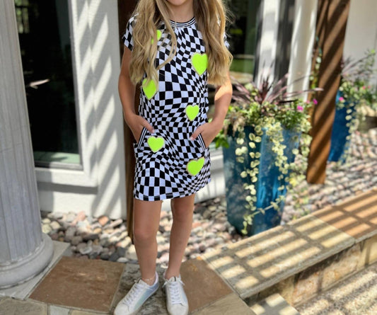 Mia - Girl's Groovy Heart Dress