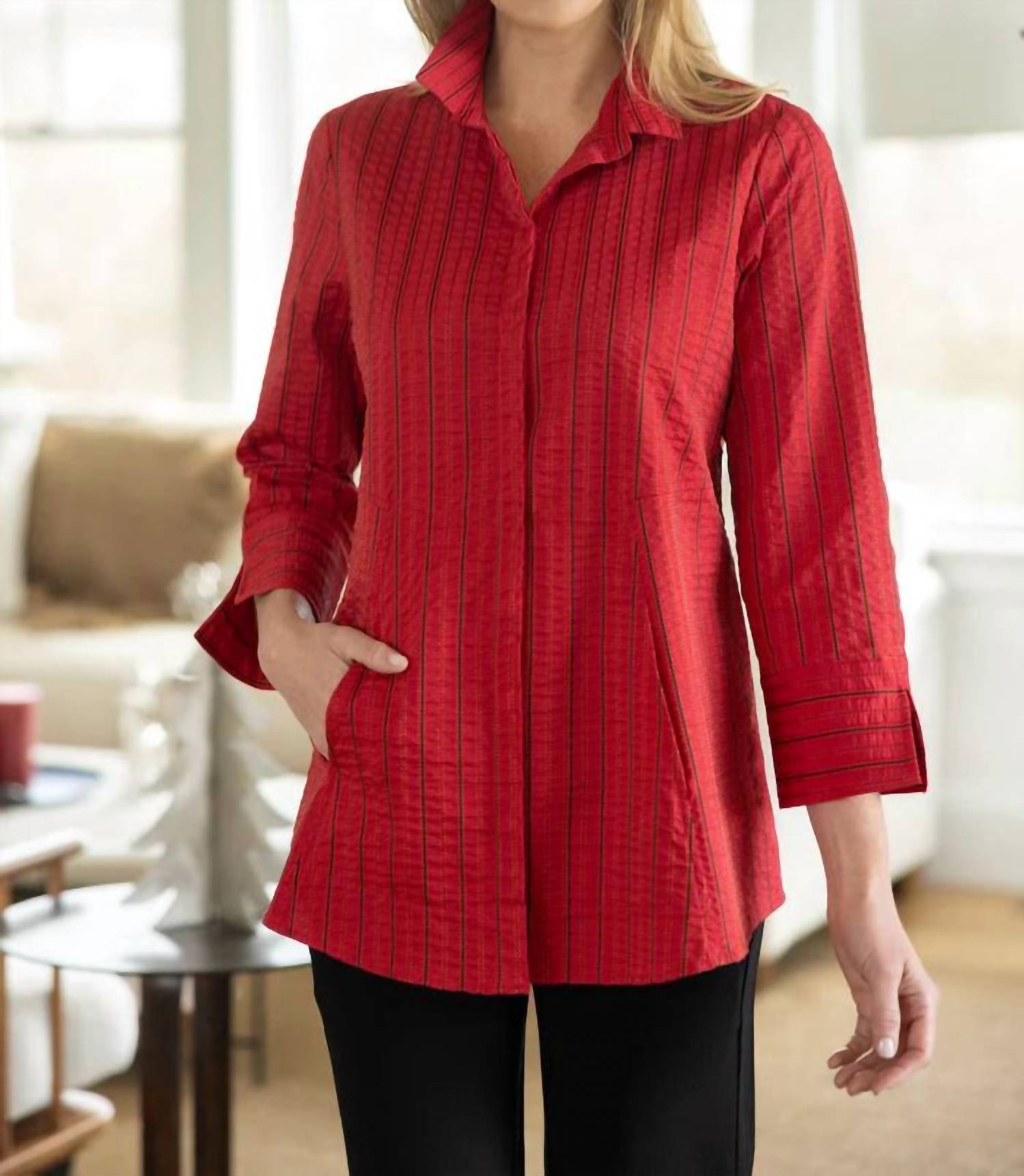 Habitat - One Jacquard Stripe Top