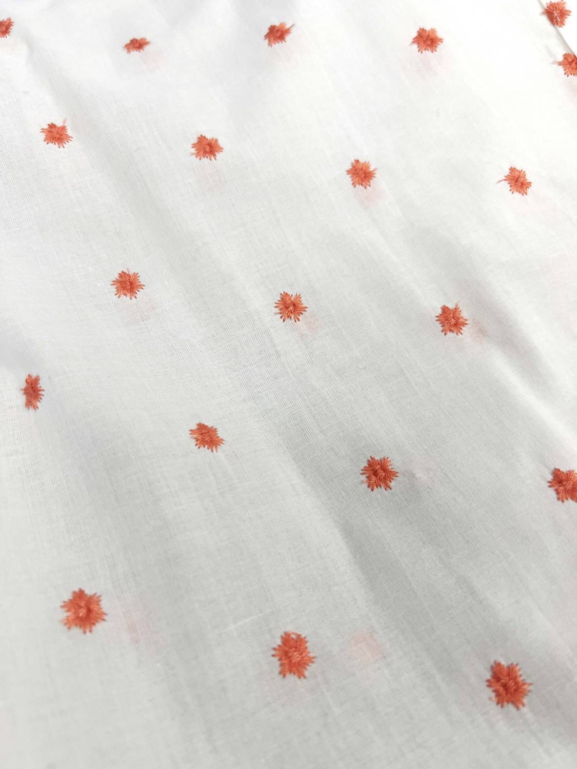 Vine & Love - Embroidered Cotton Blouse