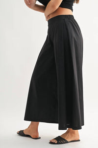 mono b Summer Breeze Wide Leg Pants in black - women's pants - view 5