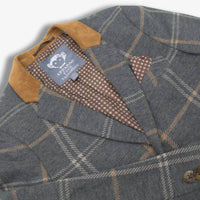 Appaman Clubsuit Blazer Jacket in smoky windowpane - item - detail view