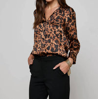 L'Agence - Dani Silk Blouse