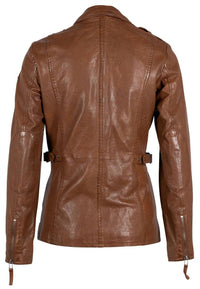 Mauritius - Women's Yellie Leather Jacket