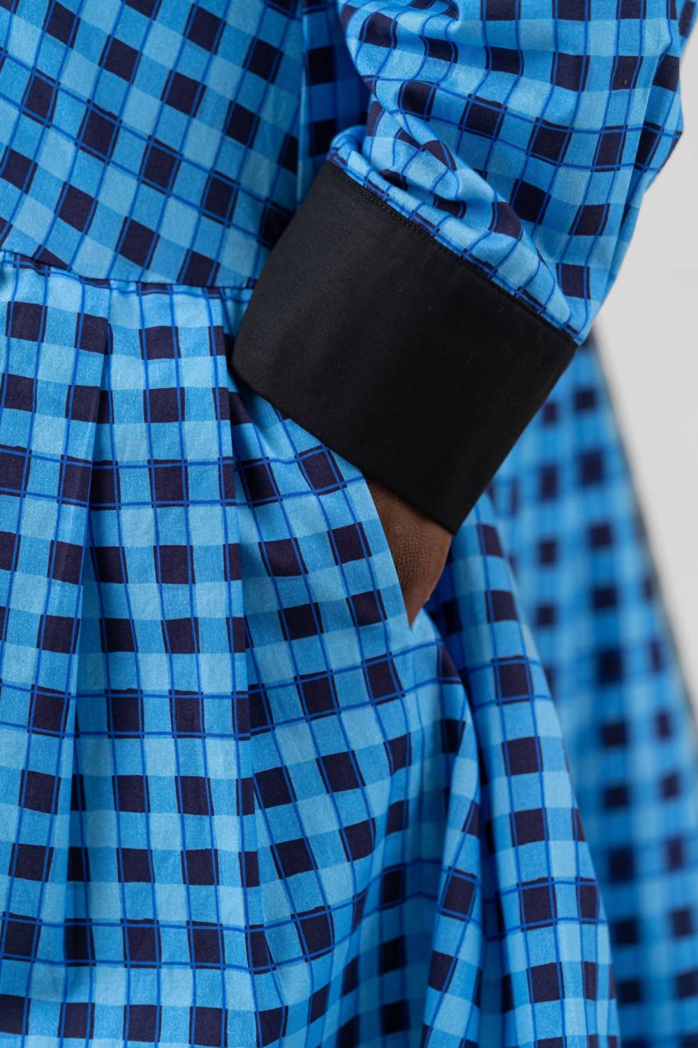 De Loreta - Check Prep Midi Dress - Plus