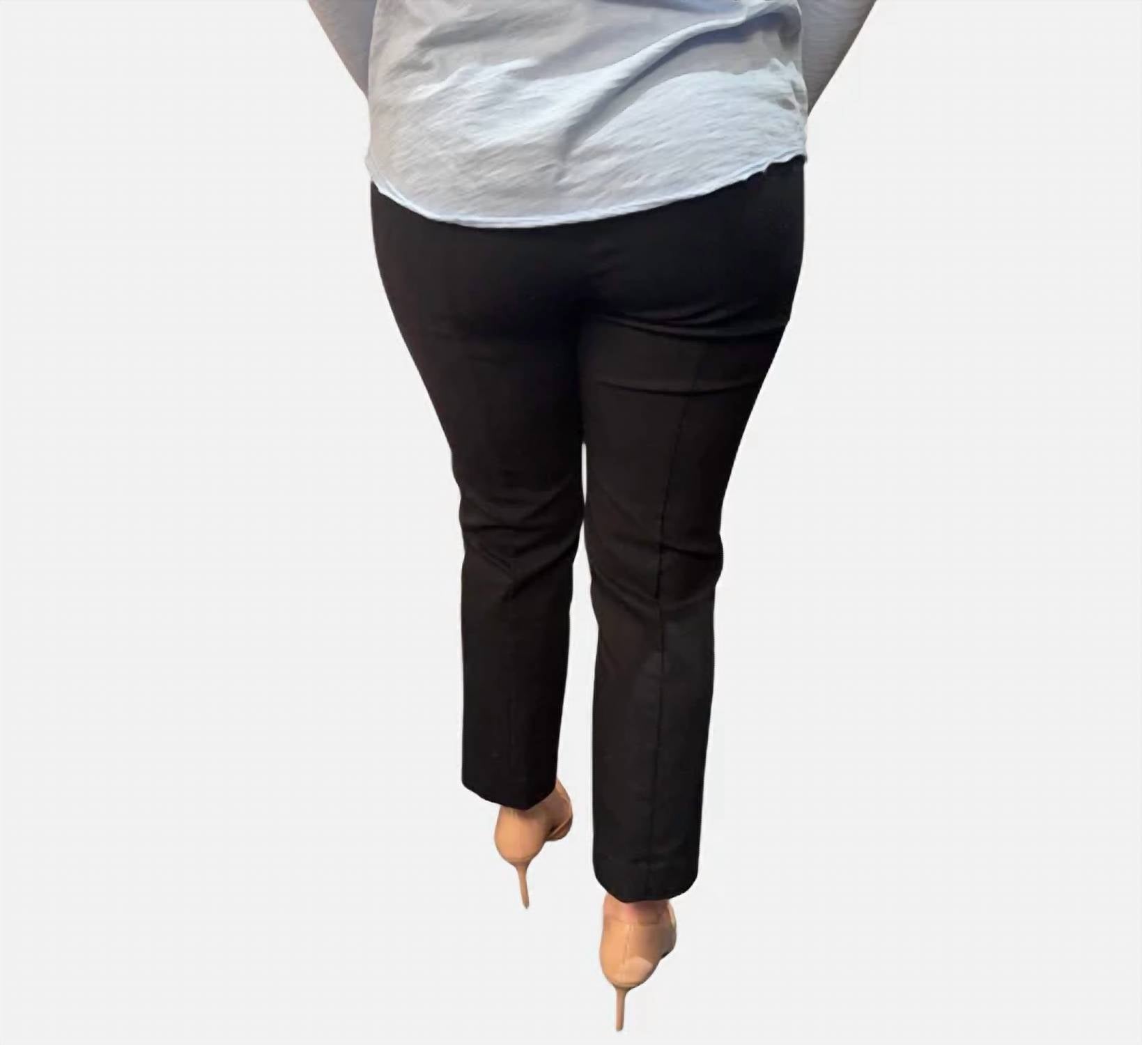 Elliott Lauren - Slim Straight Crop Pants