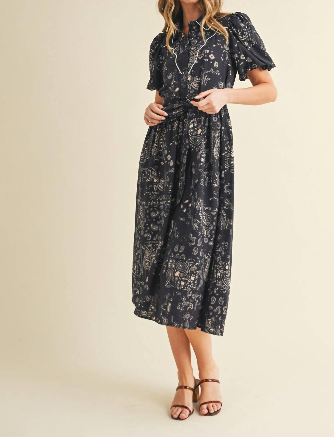 Tcec - Verena Paisley Dress