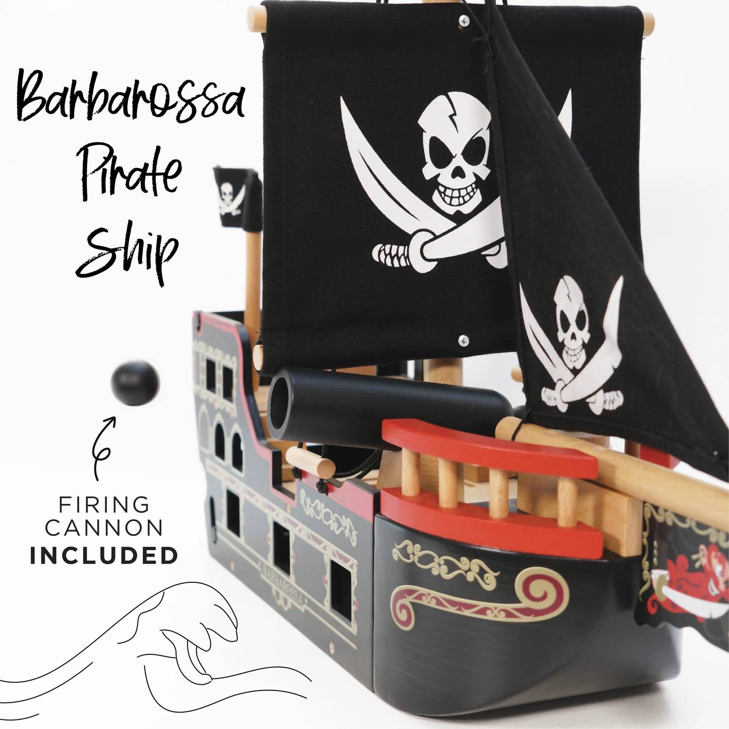 Le Toy Van - Barbarossa Pirate Ship
