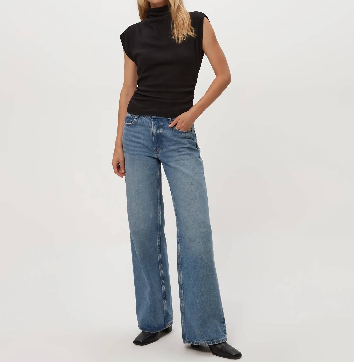 Michael Stars - Amara Power Shoulder Tee