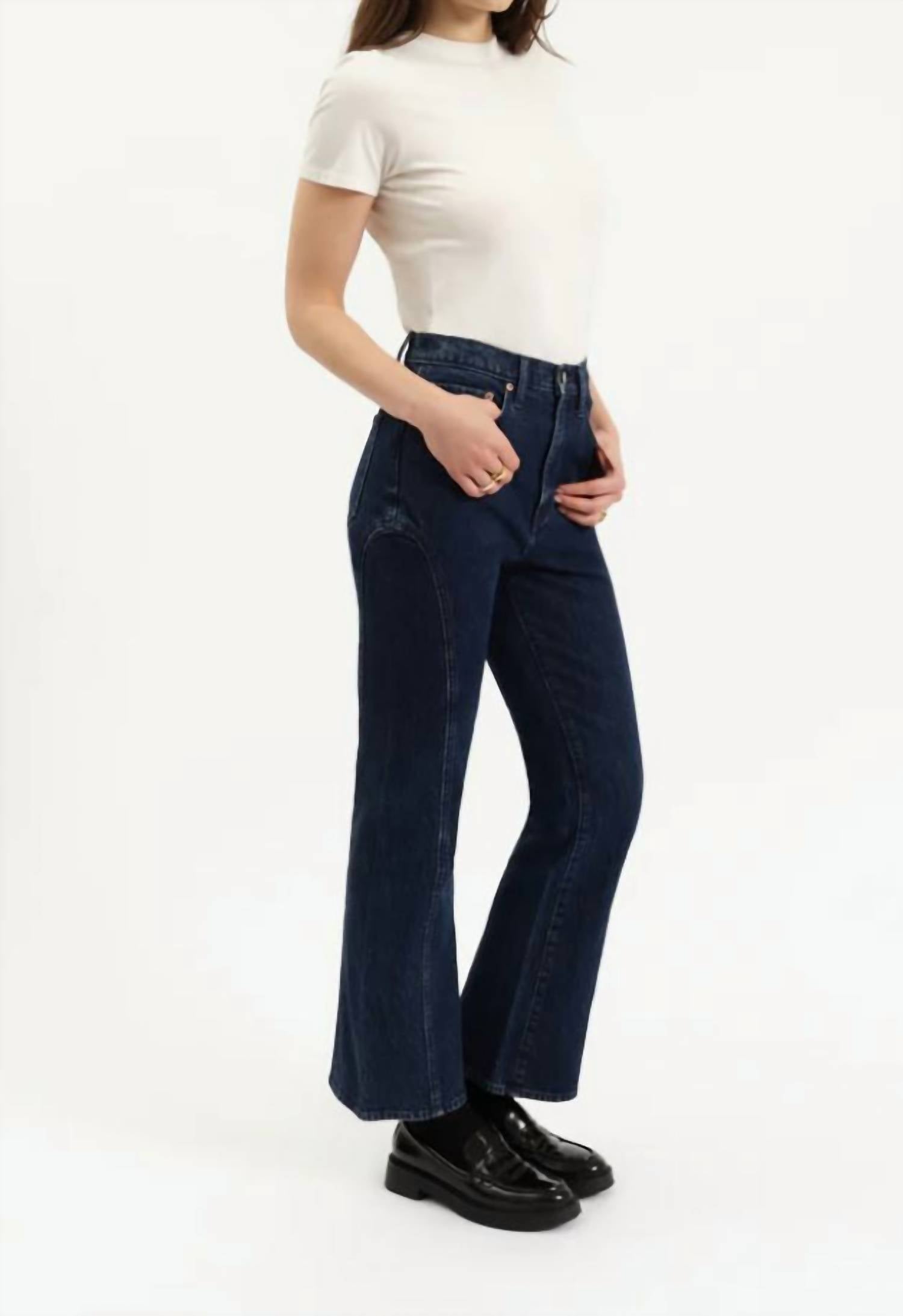 Daze - Soho High Rise Ankle Flare Jean