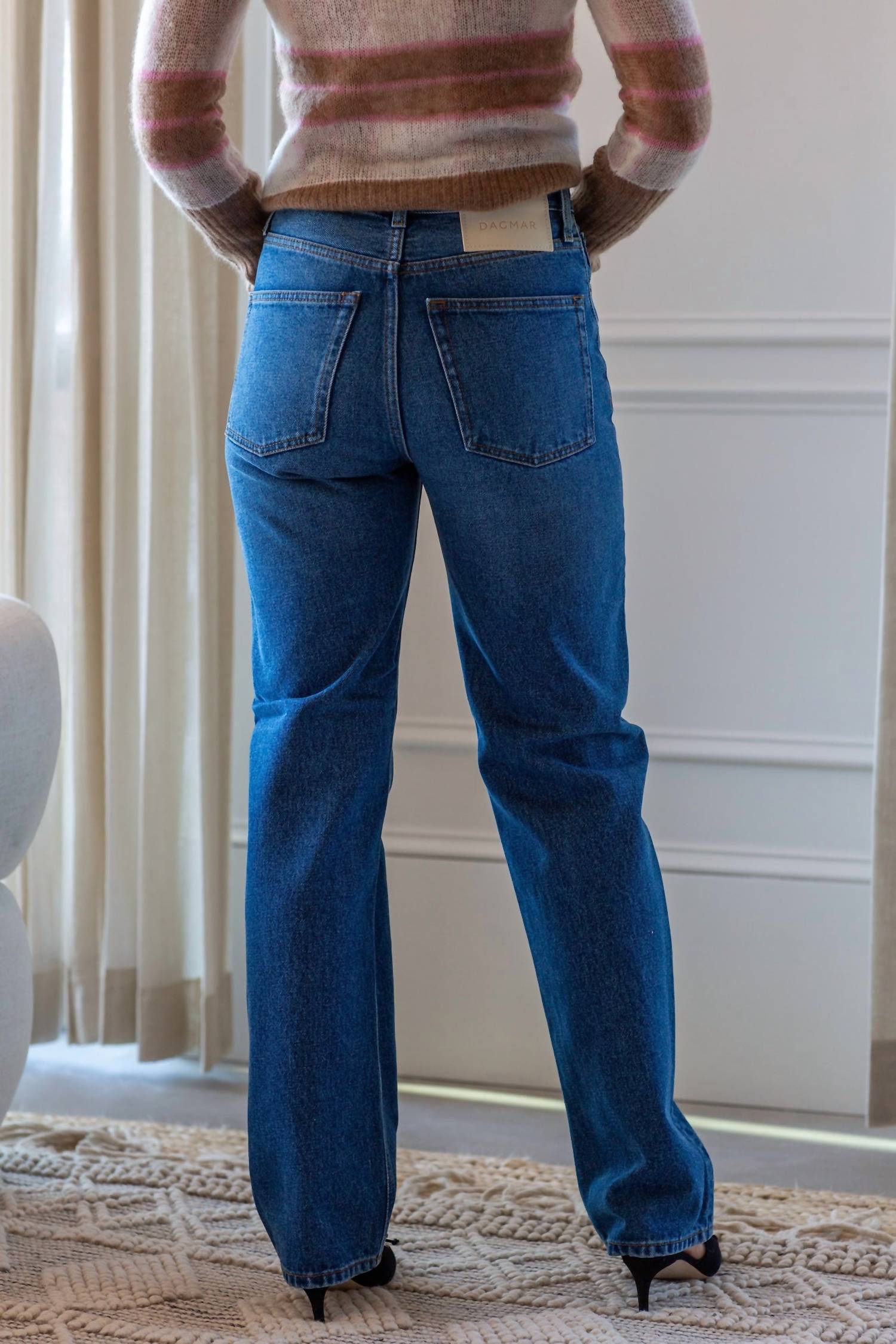 House Of Dagmar - Straight Leg Denim Jeans