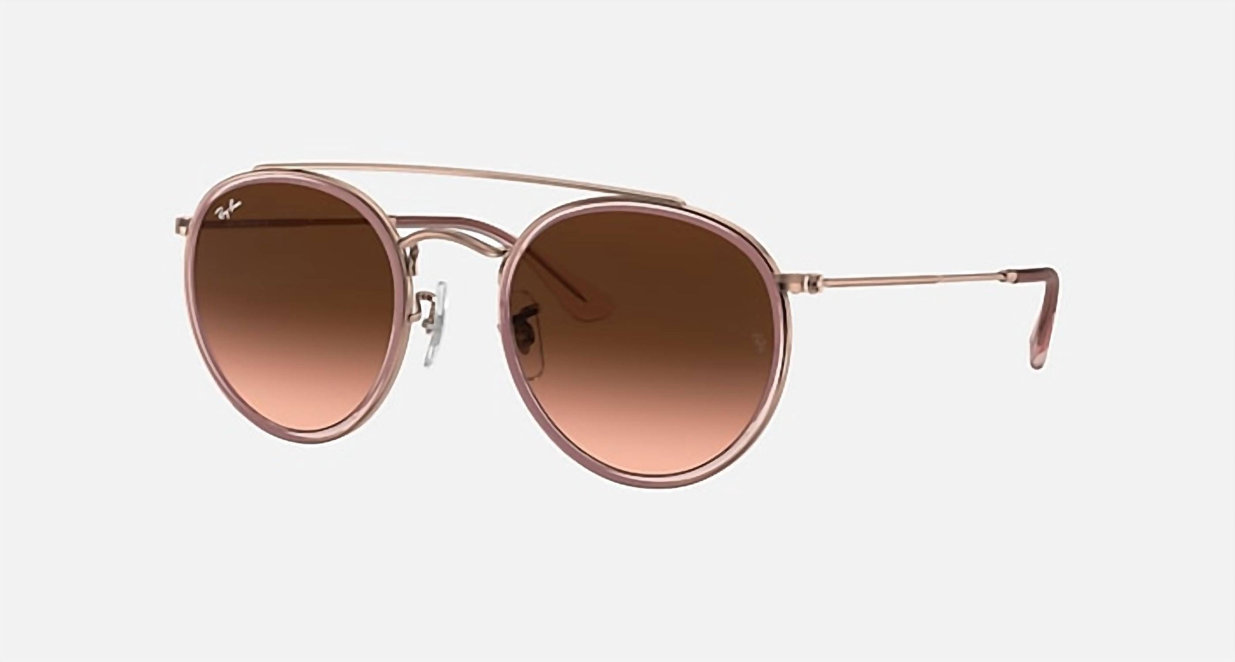 Ray Ban - Round Double Bridge Non Polarized Sunglasses Rb3647n 9069a5
