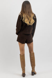 Loucia - Blaise Suede Short Set