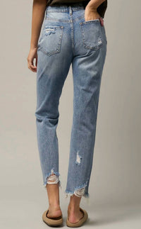 Insane Gene - Distressed Straight Jeans
