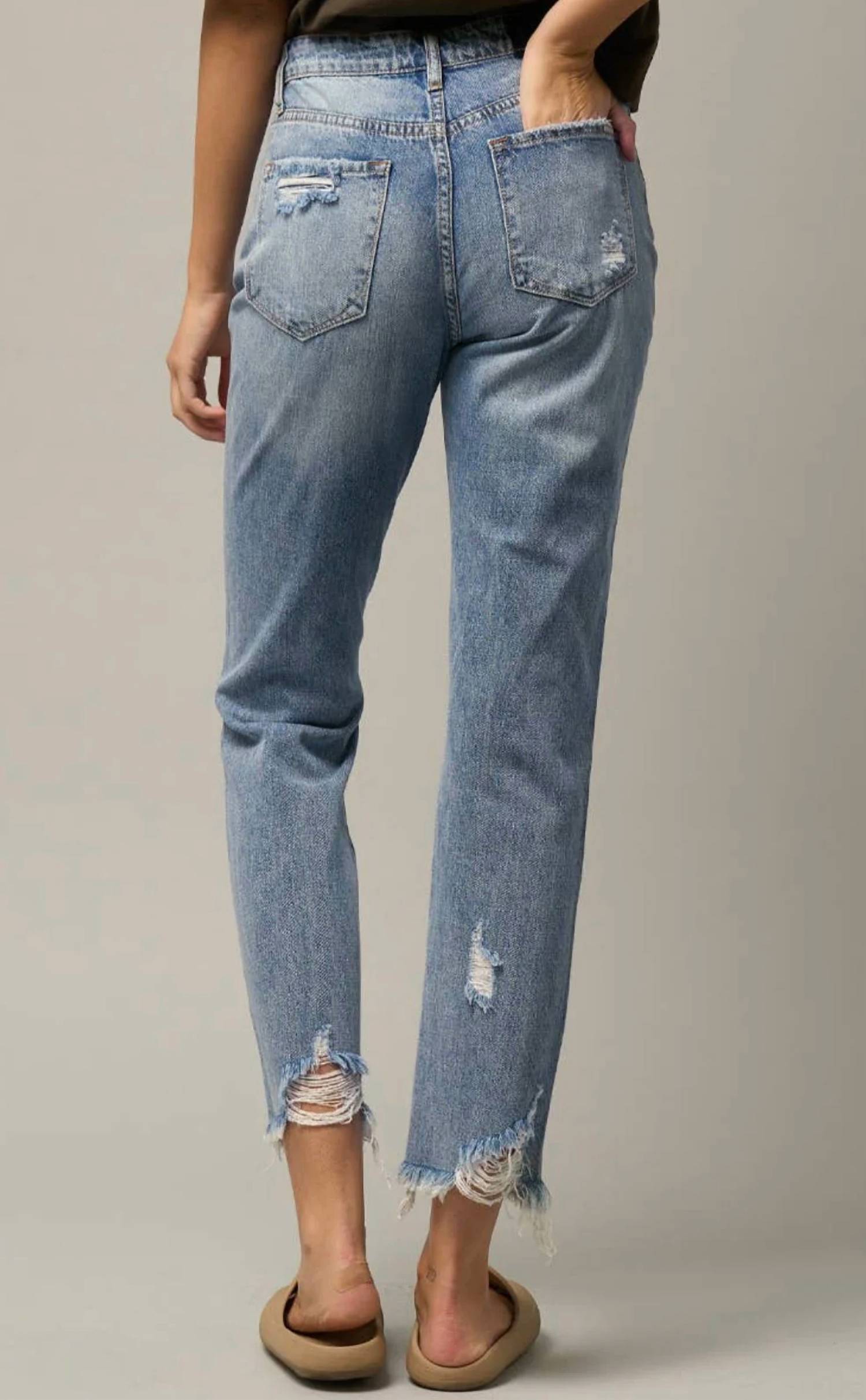 Insane Gene - Distressed Straight Jeans