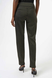 Joseph Ribkoff - Foiled Heavy Knit Slim Pants