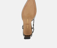 Dolce Vita Women's Ginay Slingback Heels in black leather - women's heels - view 5