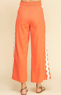 Pinch - Jackie Embroidered Wide Leg Pant