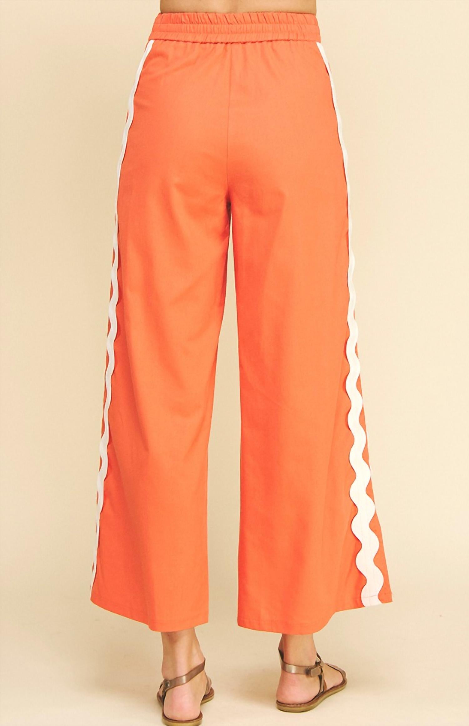 Pinch - Jackie Embroidered Wide Leg Pant
