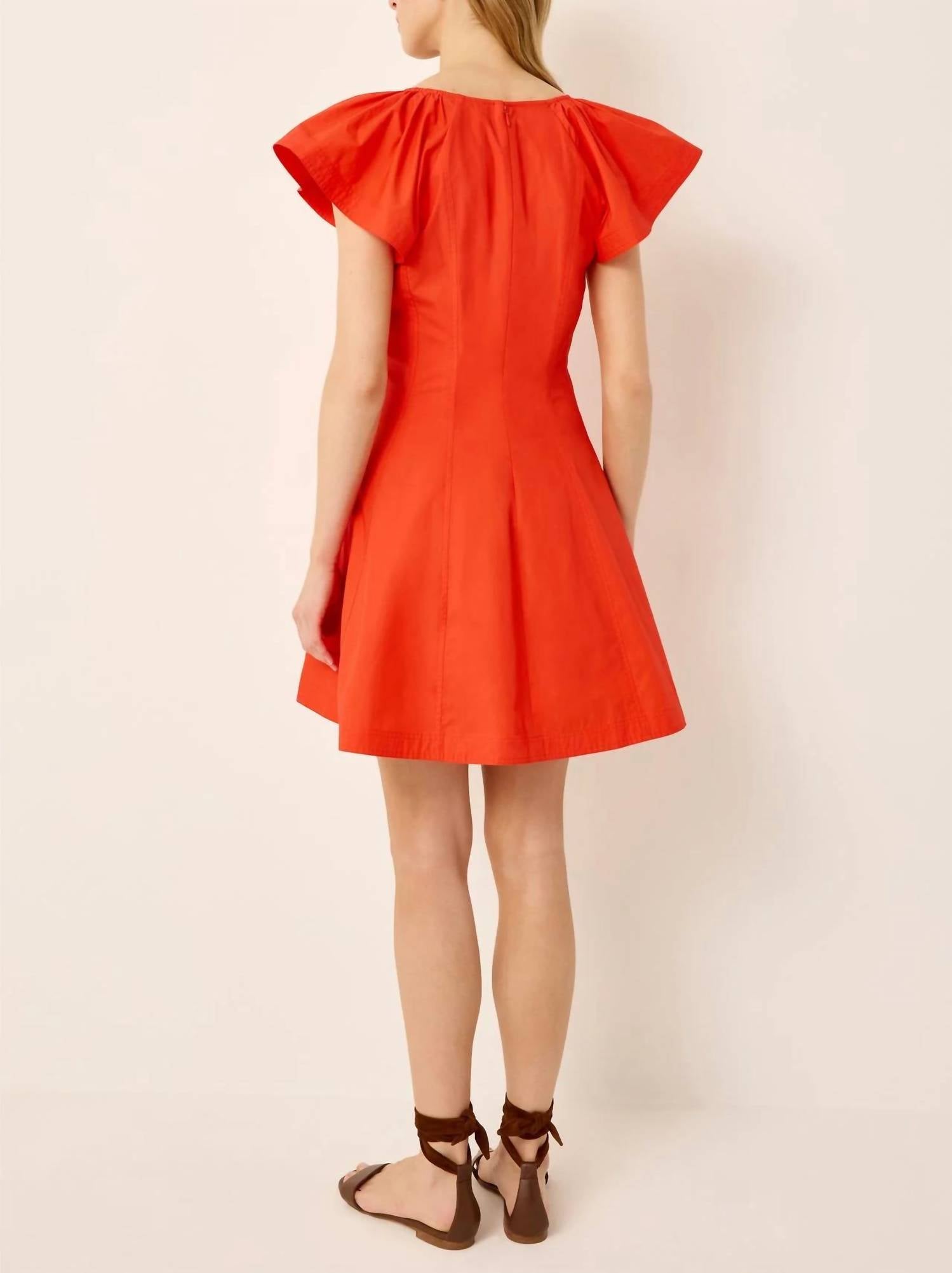 Marie Oliver - Nerissa V Neck Mini Dress