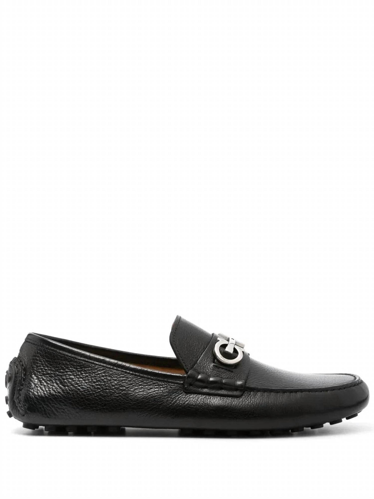 Salvatore Ferragamo - Men's Gancini-plaque Driver Shoes