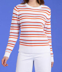 Tyler Boe - Cory Cotton Textured Stripe Sweater