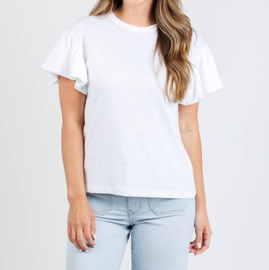 Nation Ltd - Women's Camille Ruffle Sleeve Top