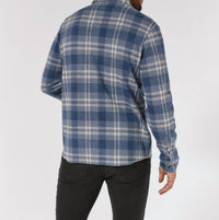 7Diamonds Generation Long Sleeve Shirt in blue - men's shirt - detail view