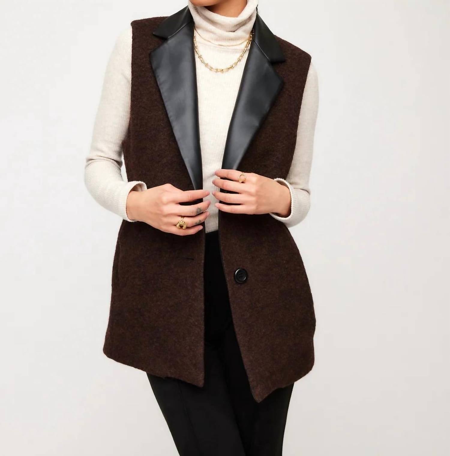 Fifteen Twenty - Brooklyn Wool Blend Vest